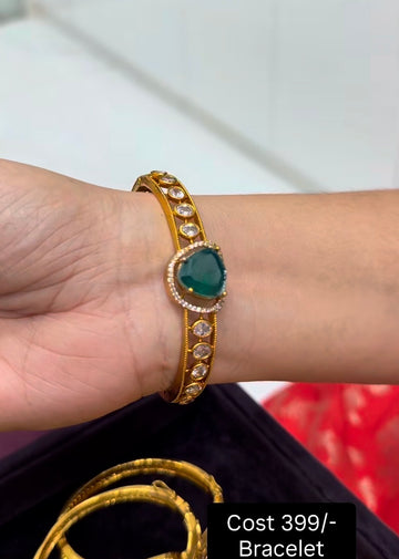 Beautiful Green stone Bracelet