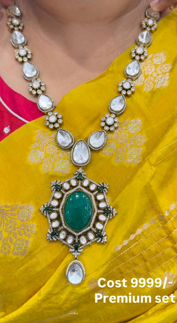 Beautiful real moissanite stone haram