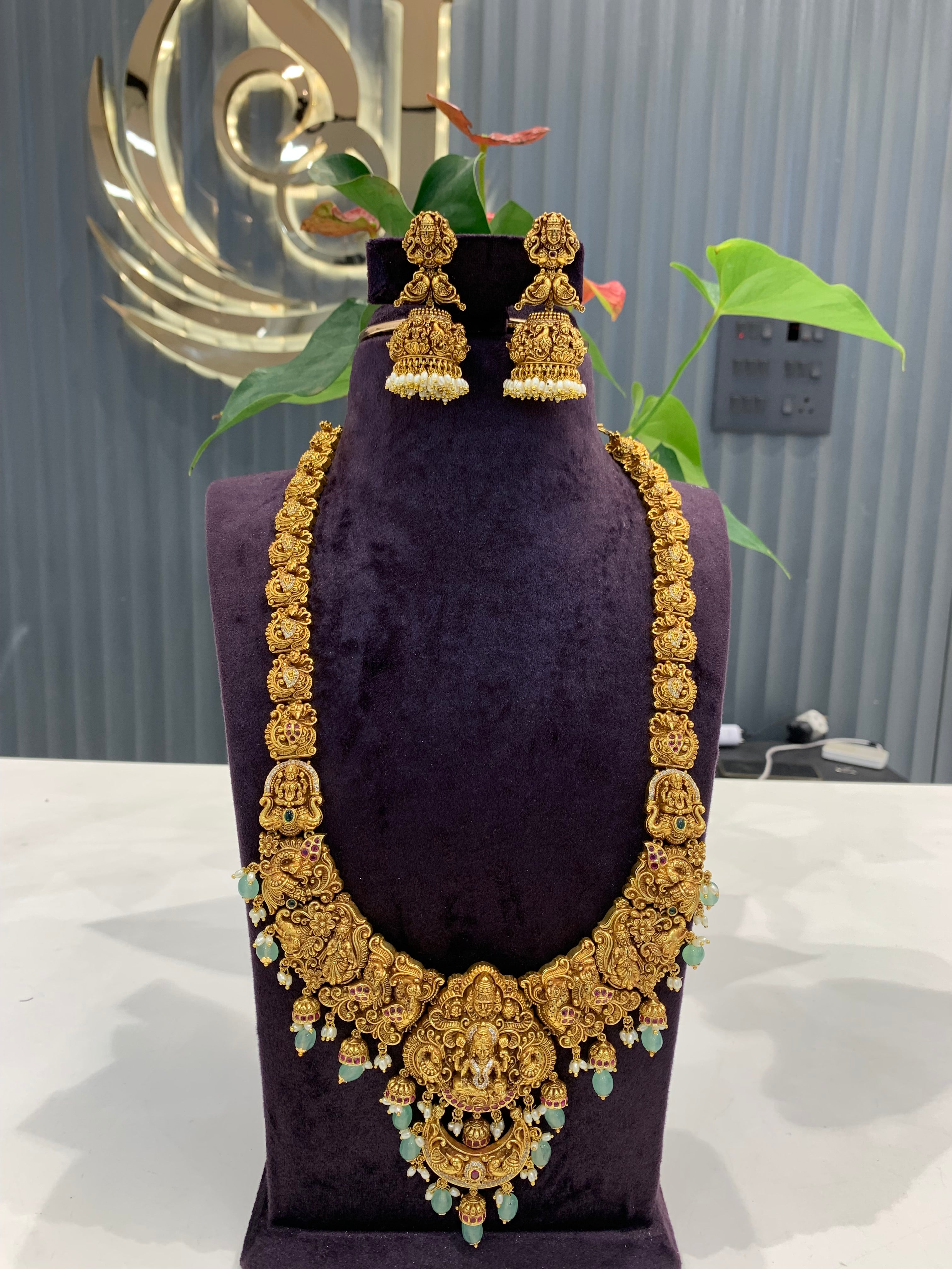 Beautiful nakshi 3D long haram