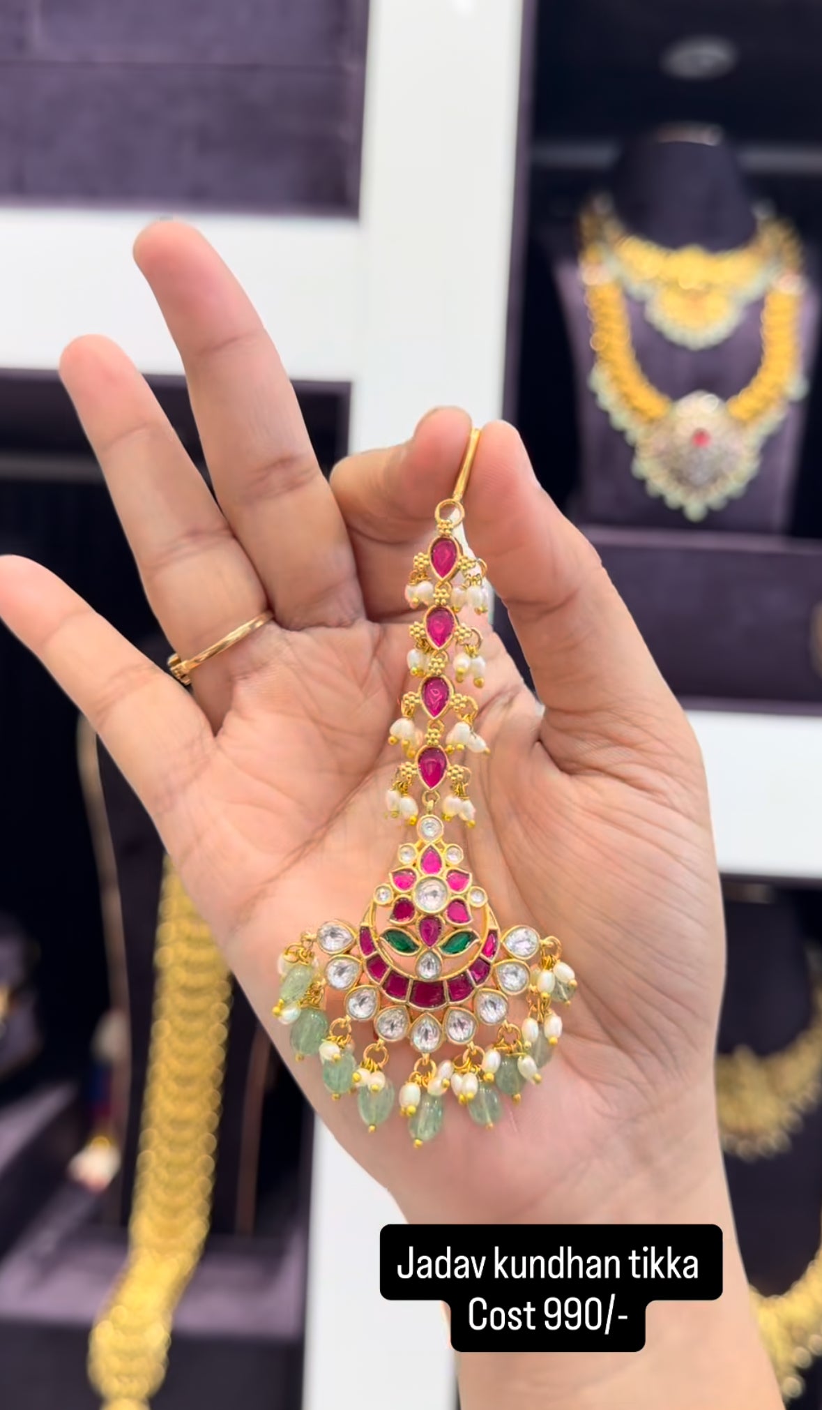 Beautiful jadav tikka