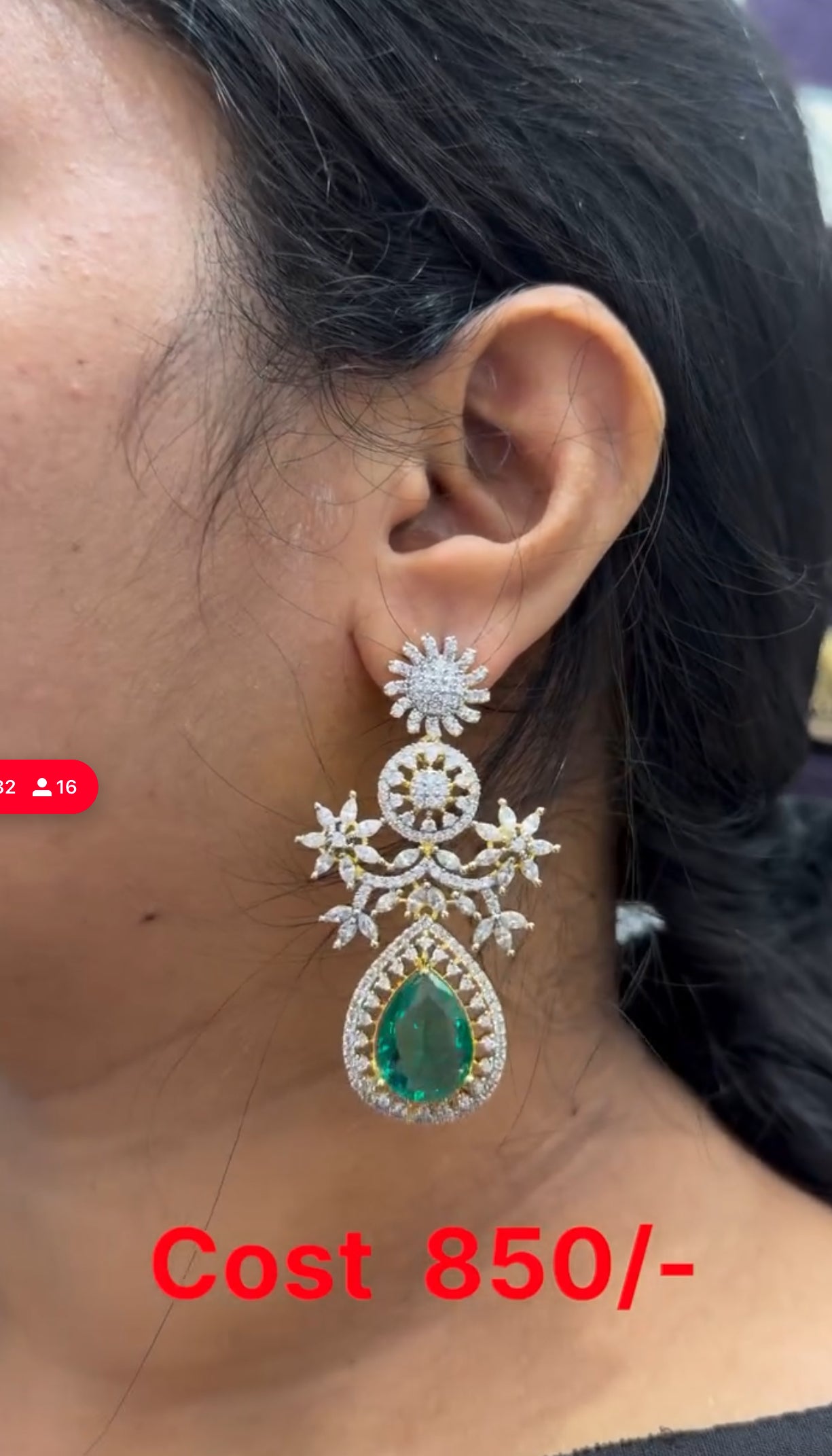 Beautiful GJ earrings