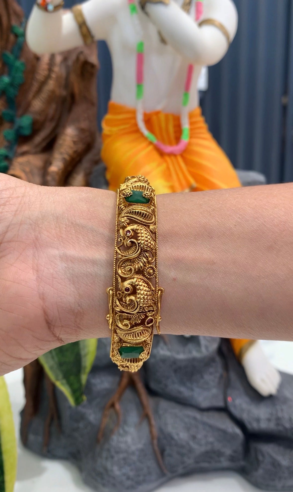 Beautiful nakshi openable bangle (single)