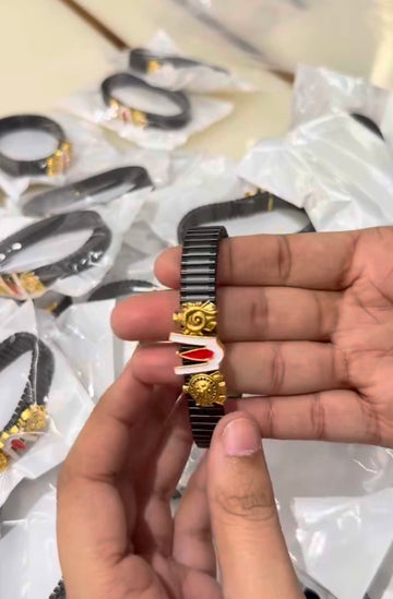 Beautiful Balaji Black adjustable Bracelet