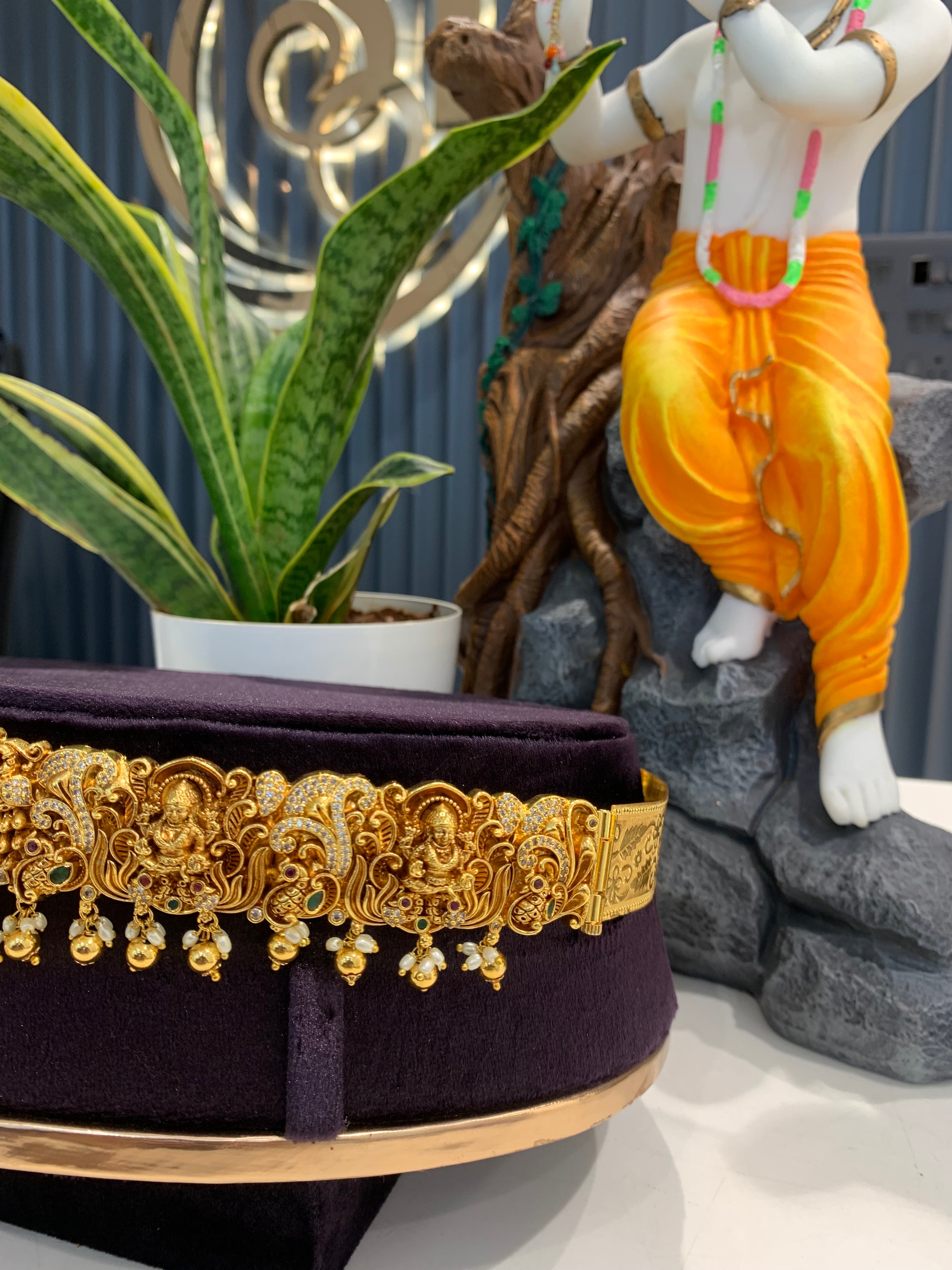 Beautiful Customised adult belt vaddanam