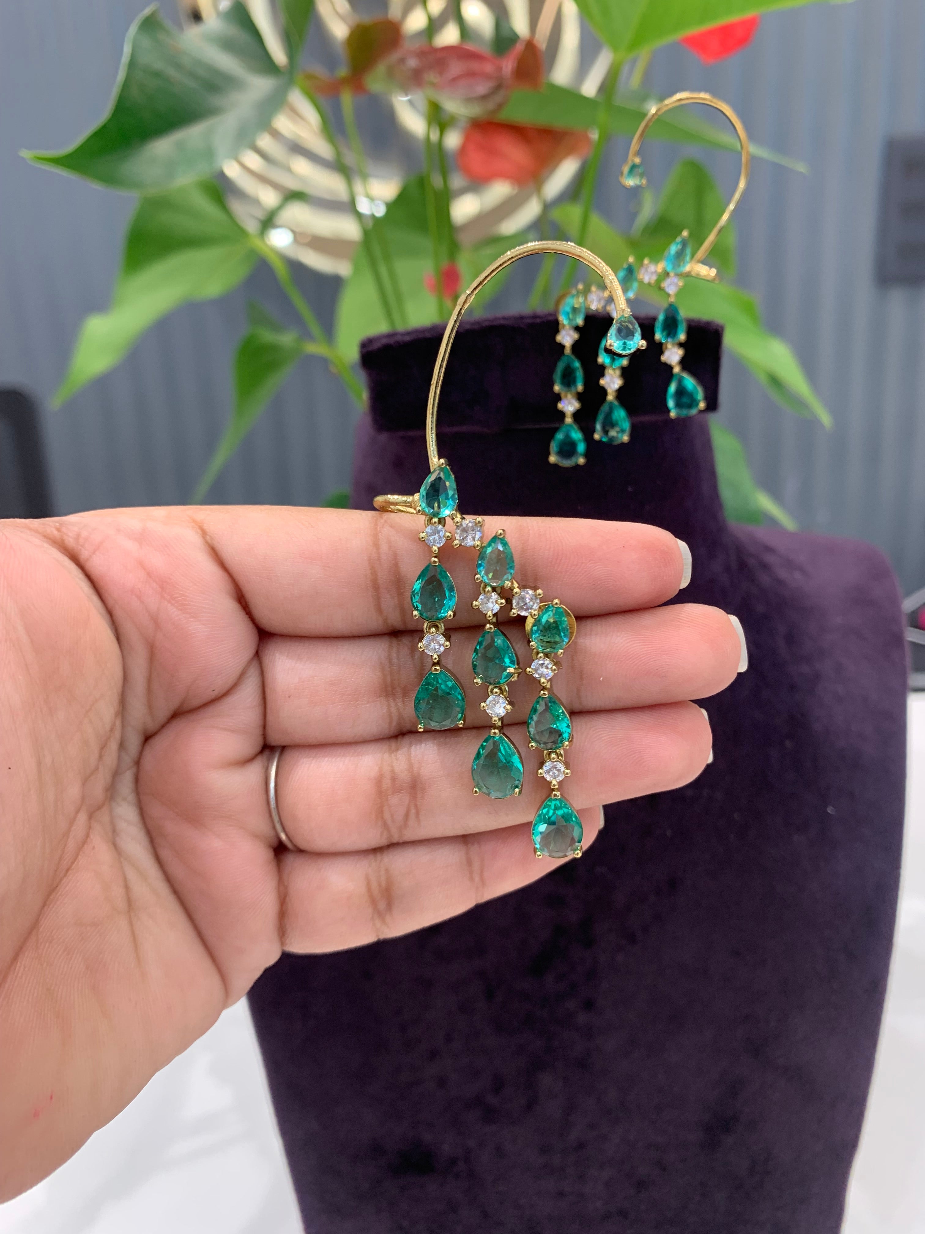 Beautiful trendy earcuffs