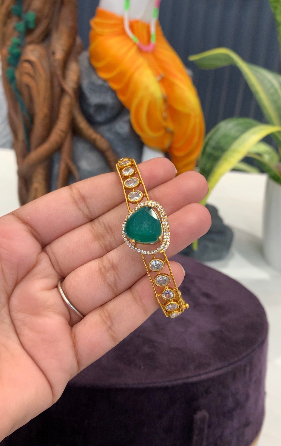 Beautiful Green stone Bracelet
