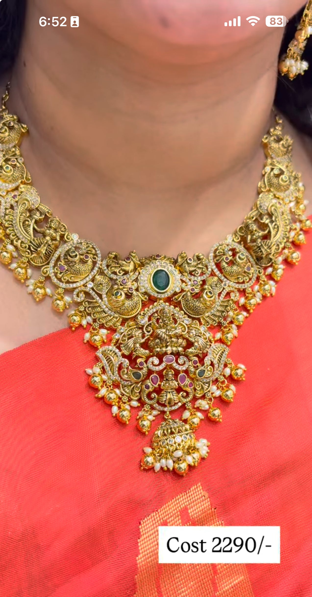 Beautiful Nakshi necklace