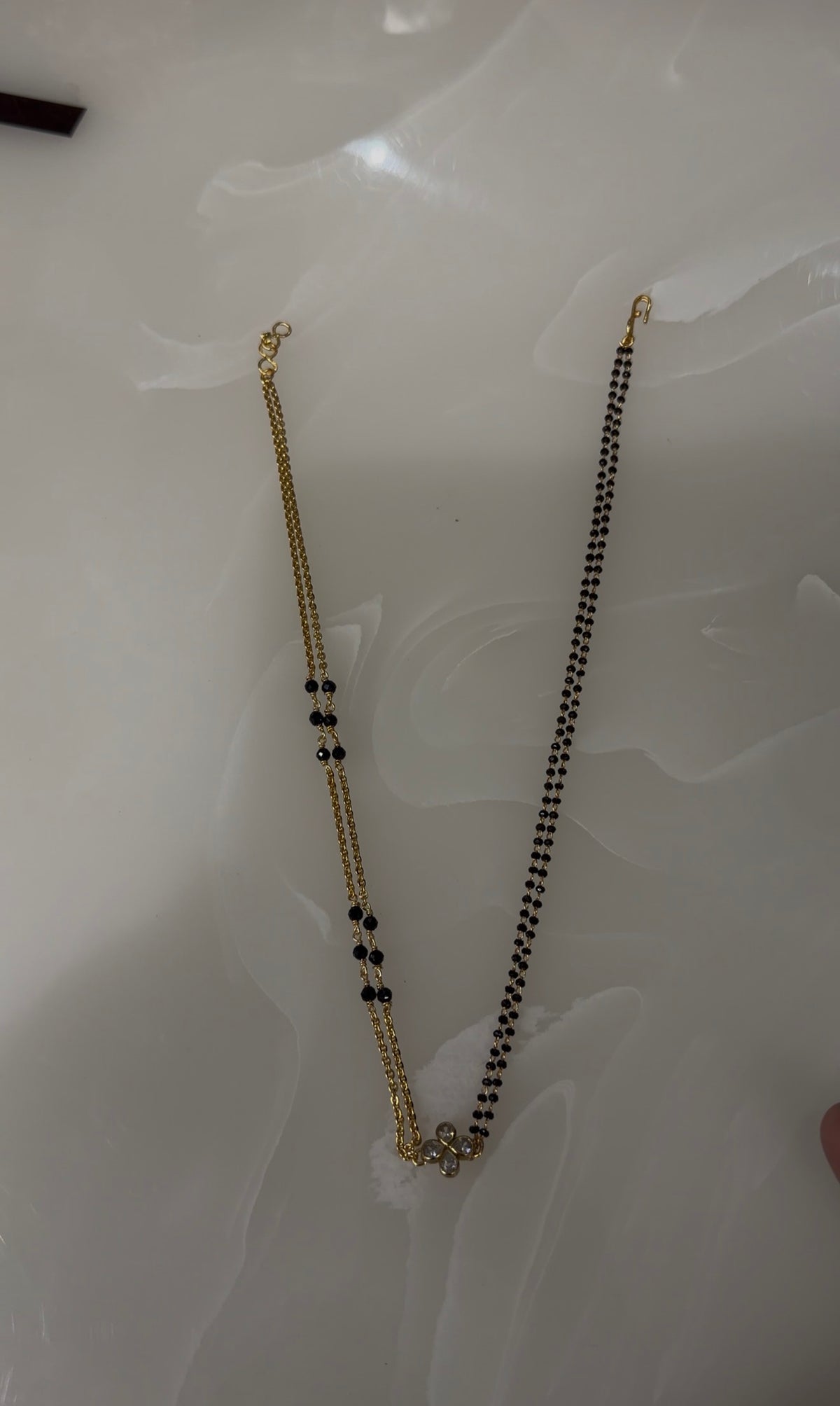 Beautiful handmade customised blackbeads 16inchs