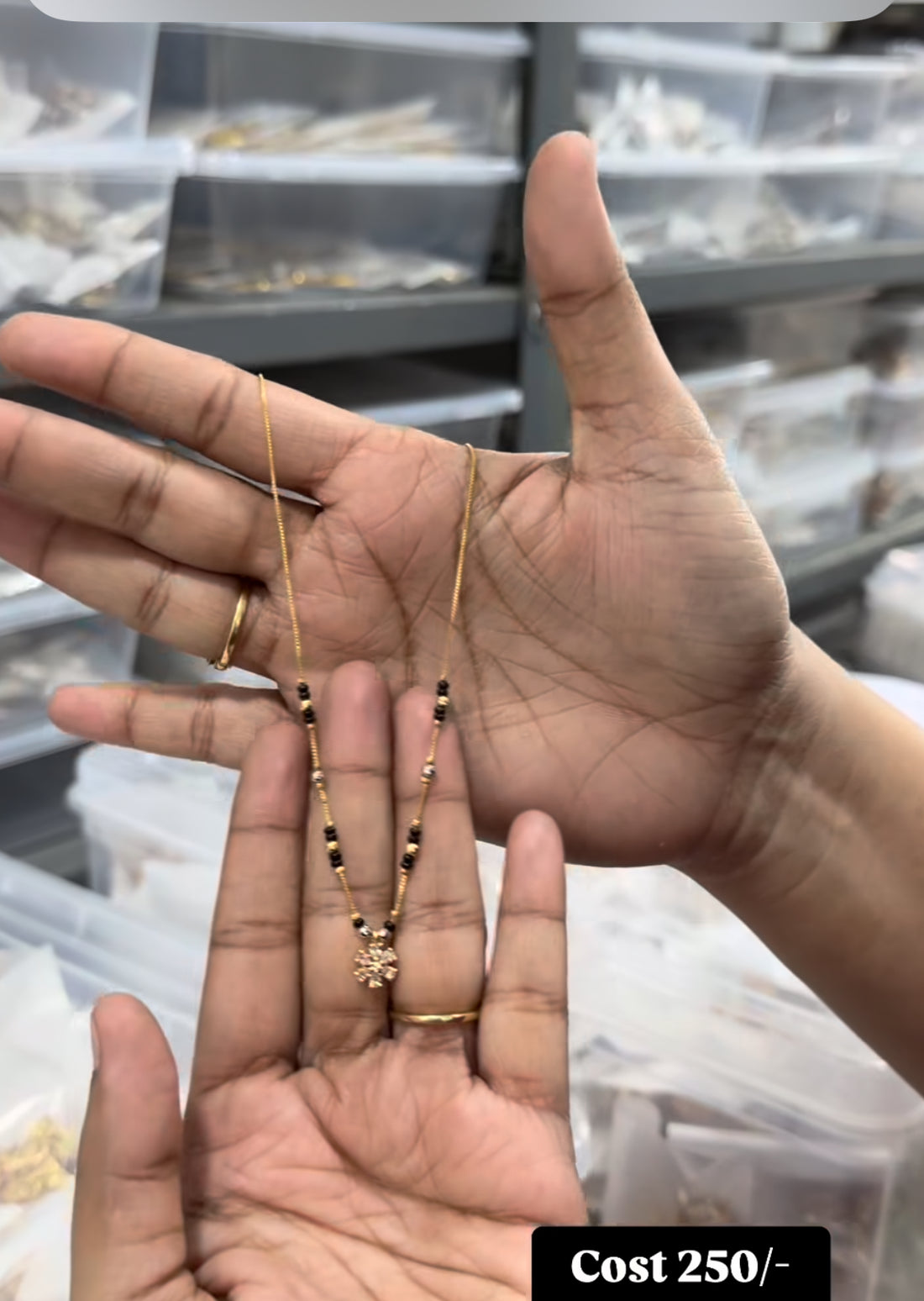 Beautiful fancy blackbeads