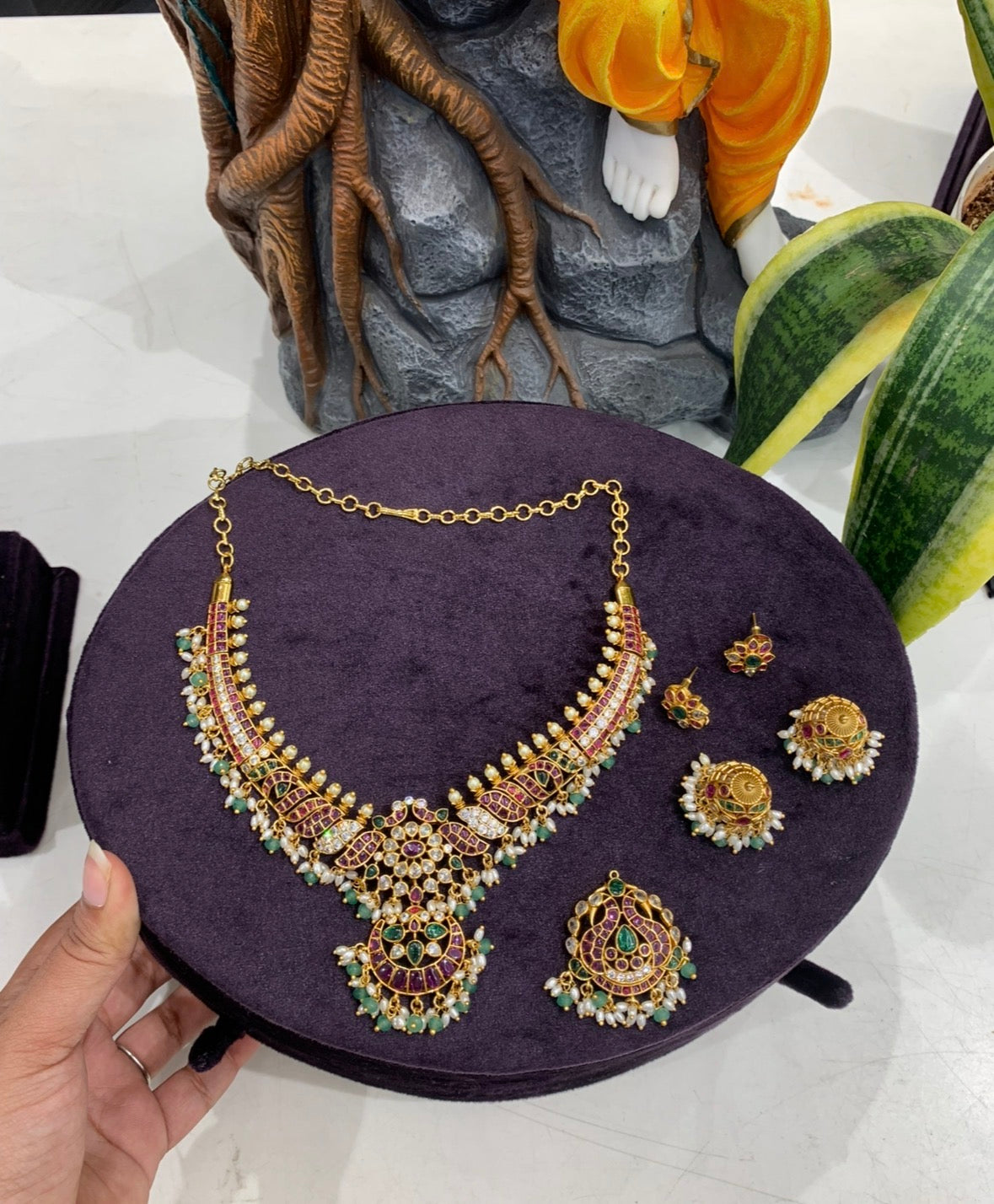 Beautiful changeable 2 in 1 necklace