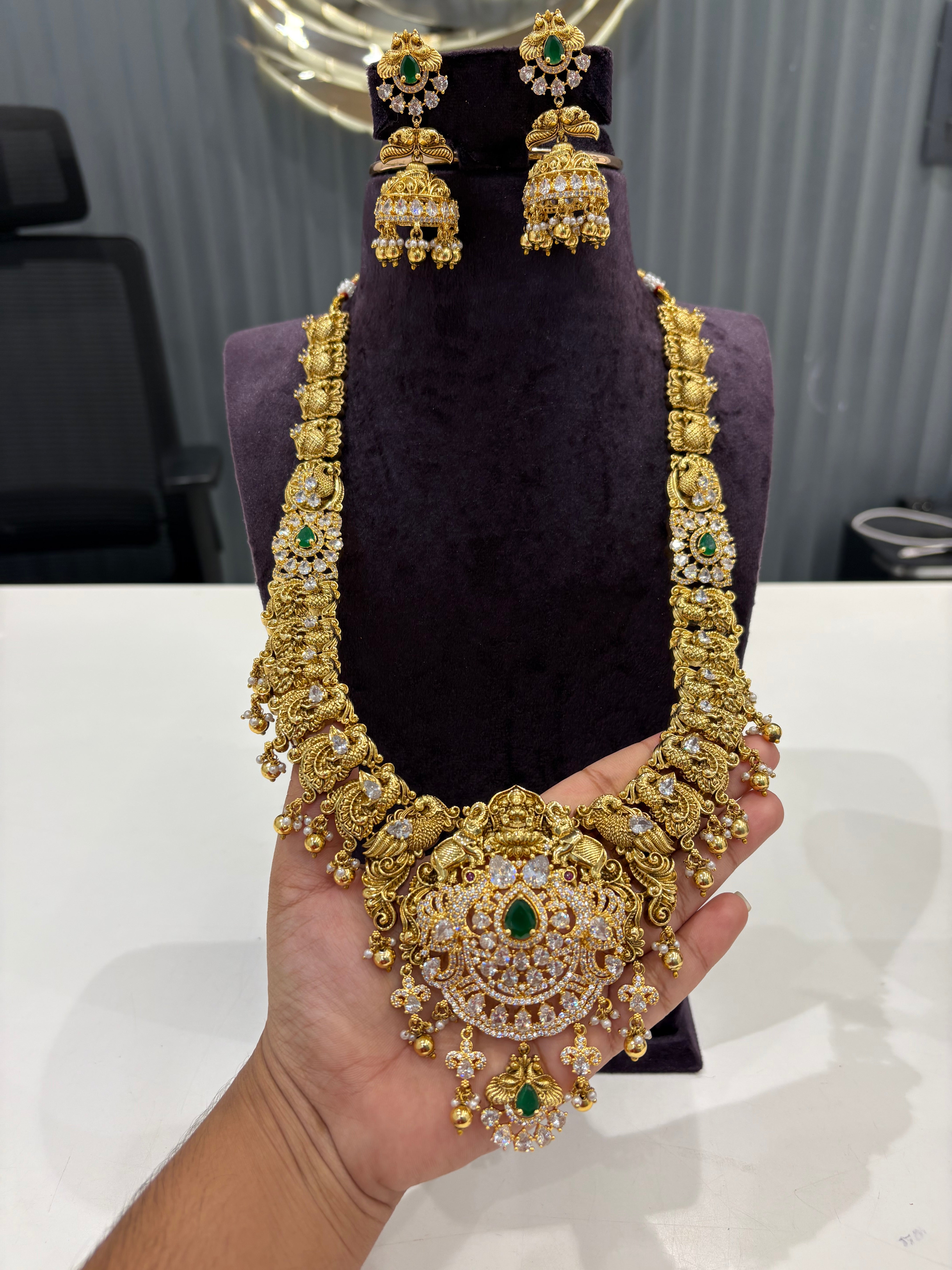 Beautiful nakshi 3D long haram
