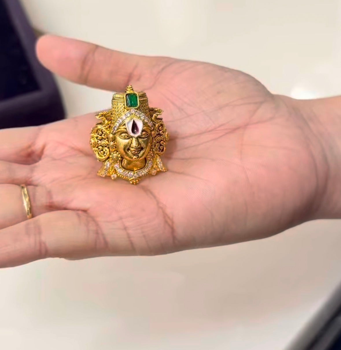 Beautiful Lord Balaji Hand ring
