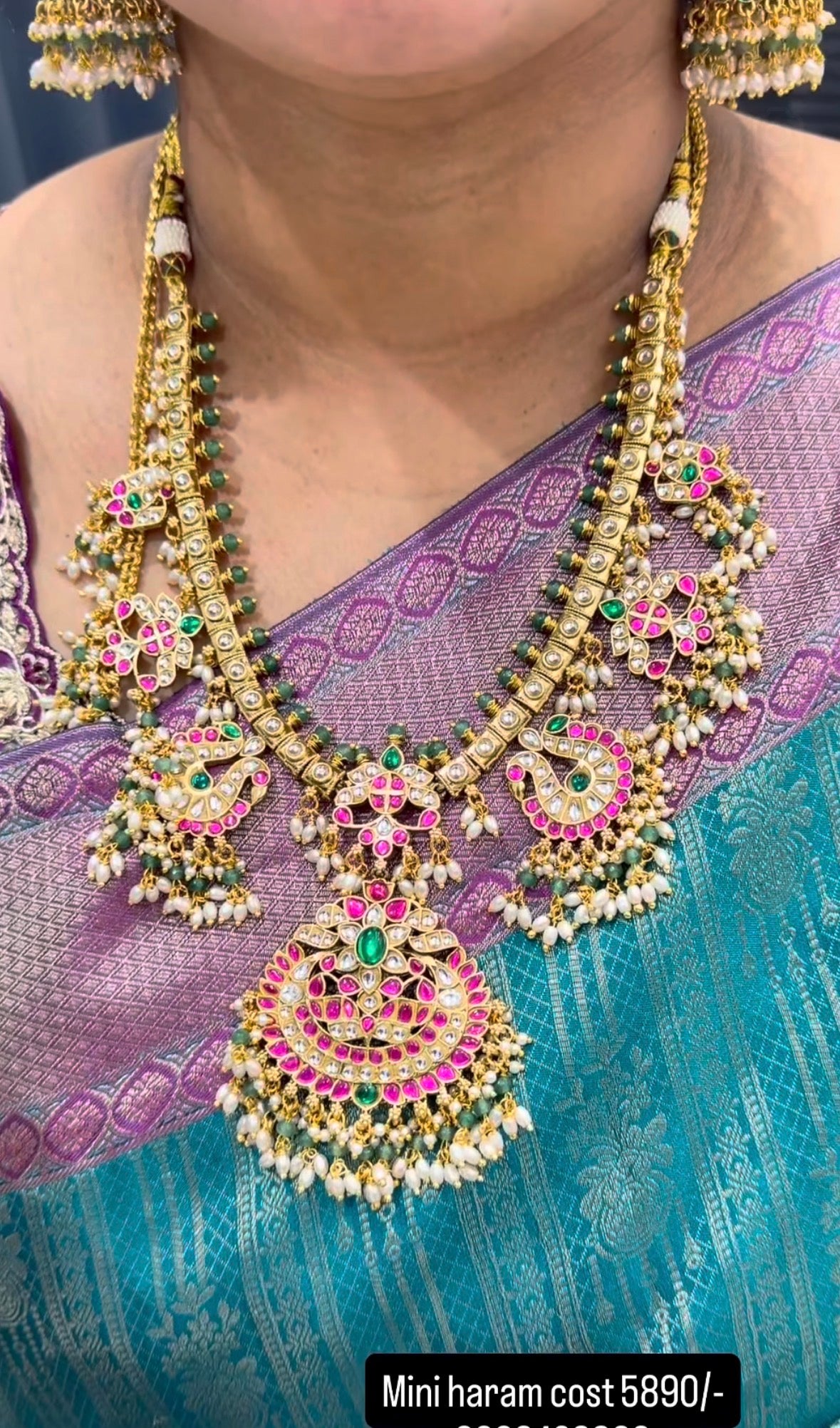 Beautiful customised premium jadav mini haram