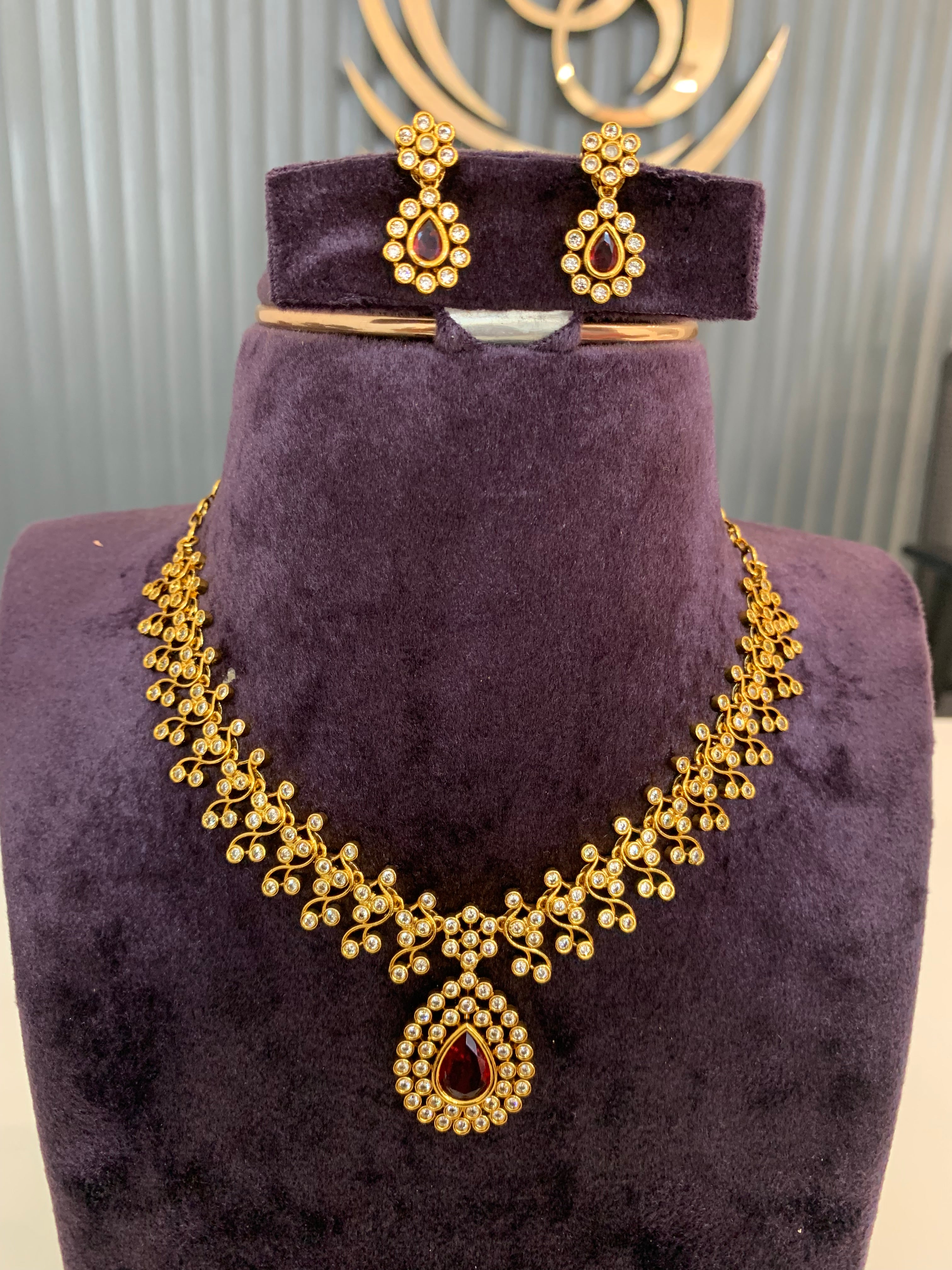 CZ necklace