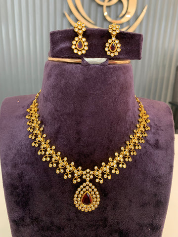 CZ necklace