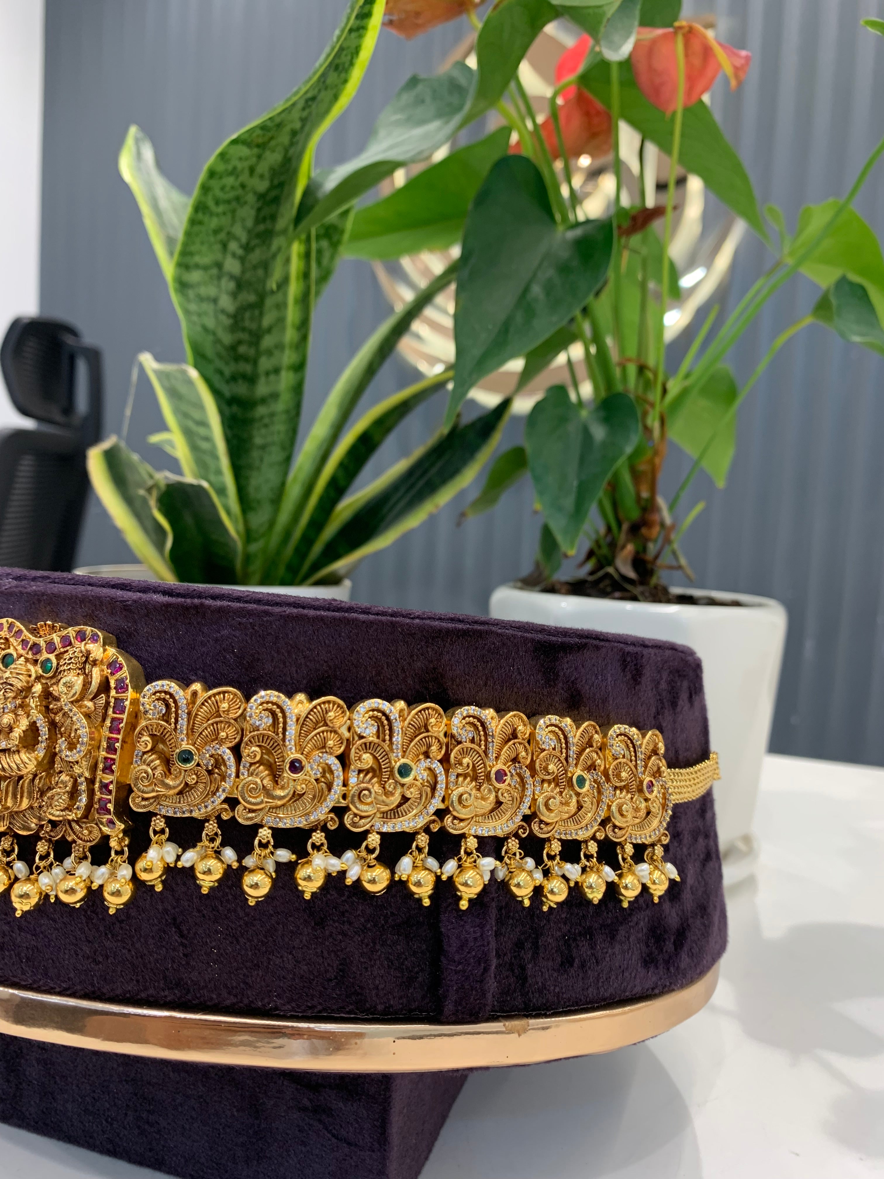 Beautiful nakshi 3D chain vadanam
