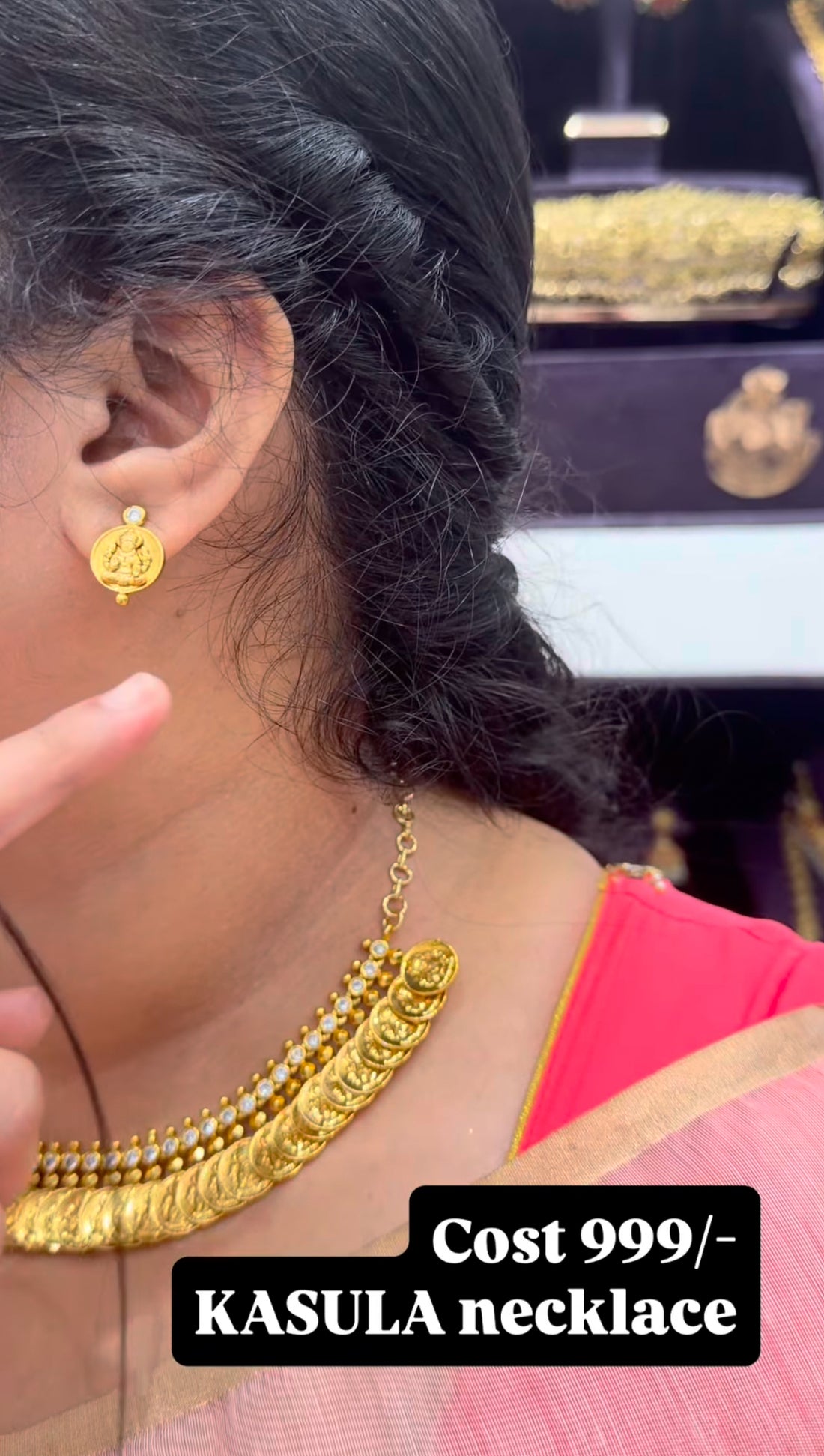 Beautiful kasula necklace