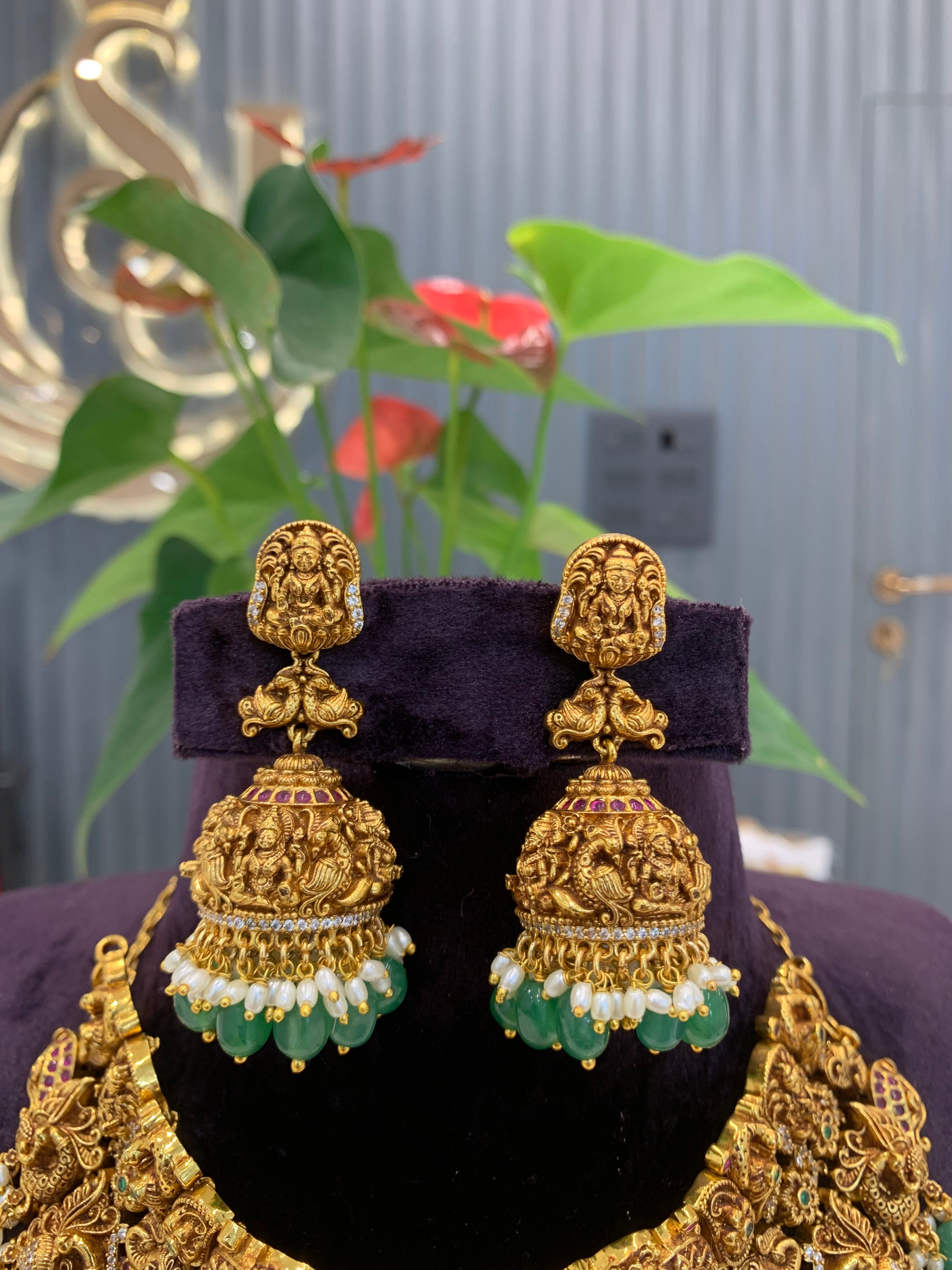 Beautiful nakshi 3D heavy  chocker set