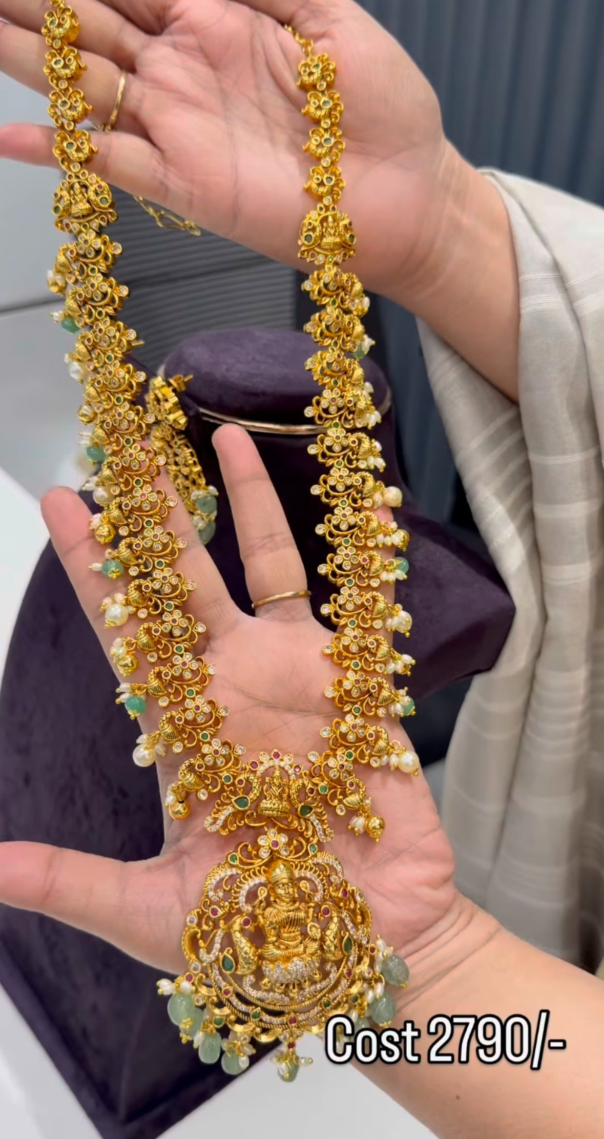 Beautiful nakshi long haram