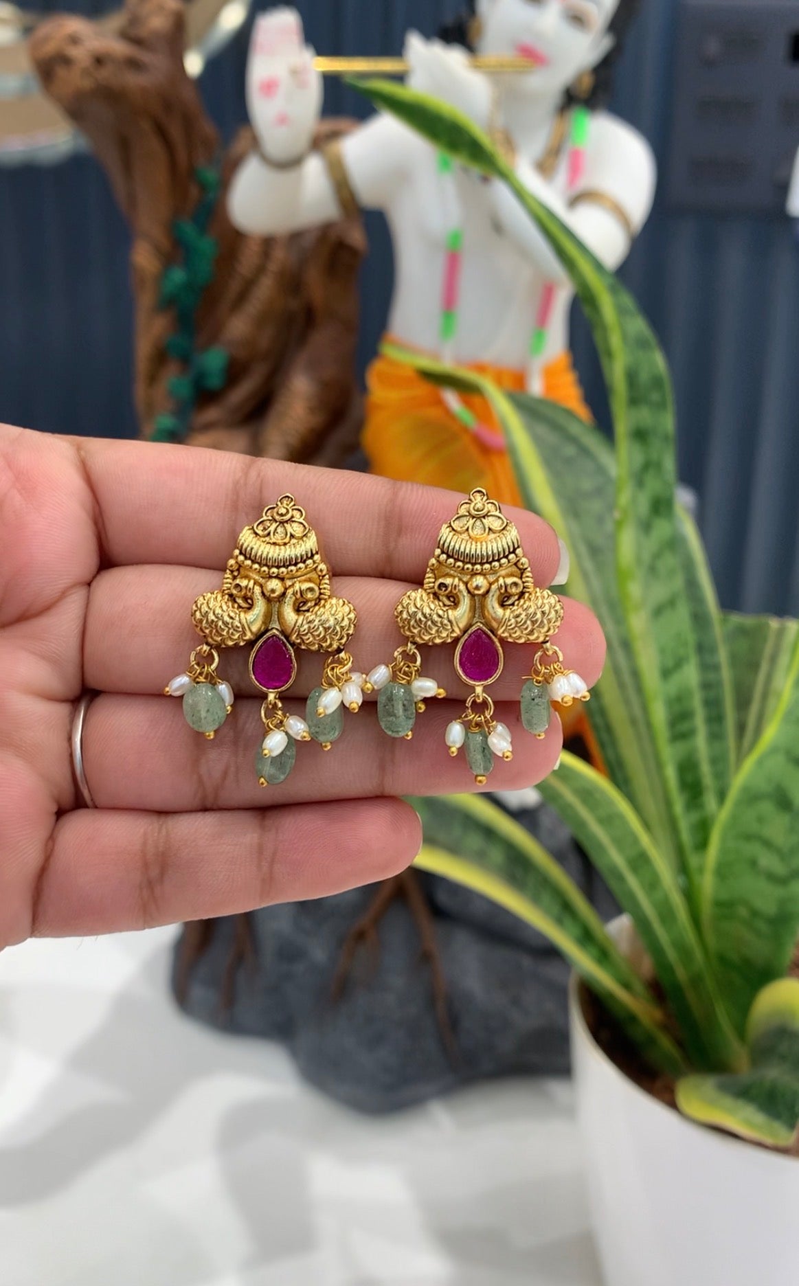 Jadav earrings