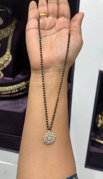 Beautiful cute locket with Black beads