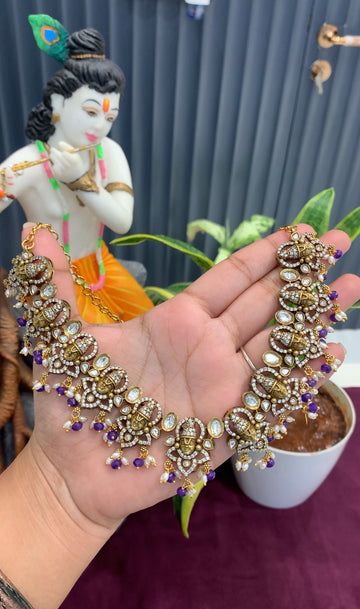 Beautiful party wear necklace @offer price