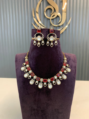 Beautiful premium real moissanite stone necklace