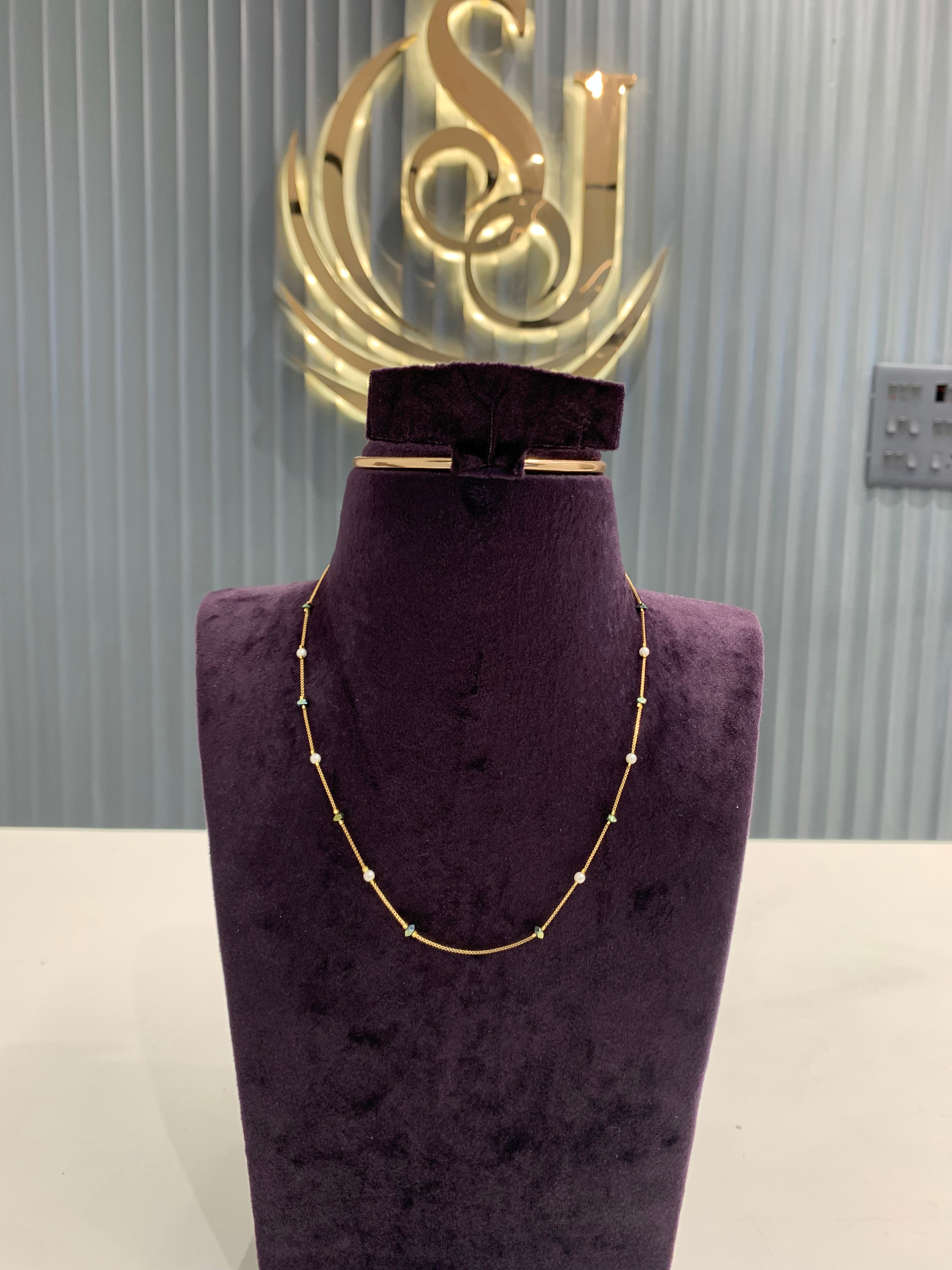 Beautiful trendy fancy chain