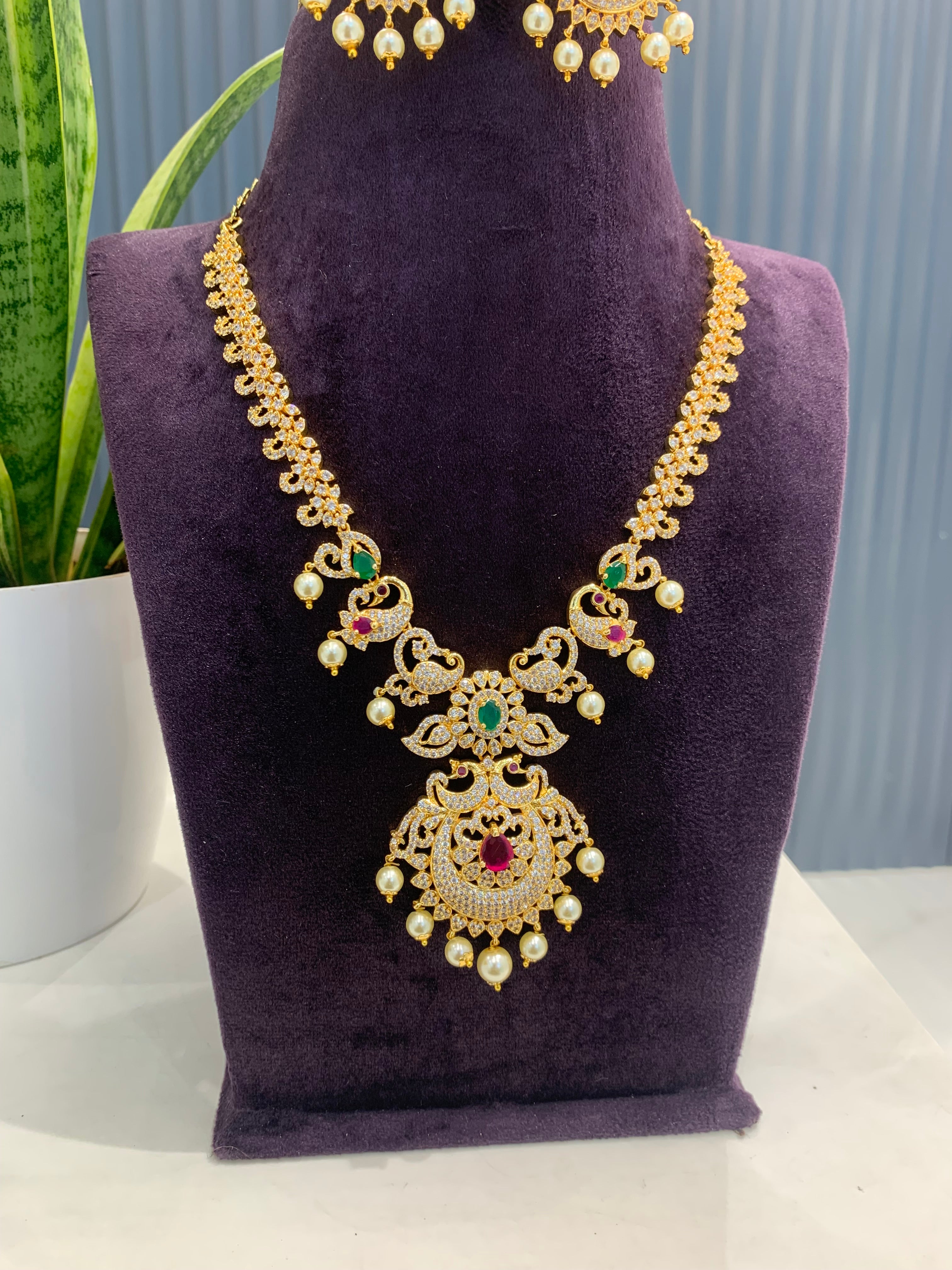Beautiful Cz Necklace
