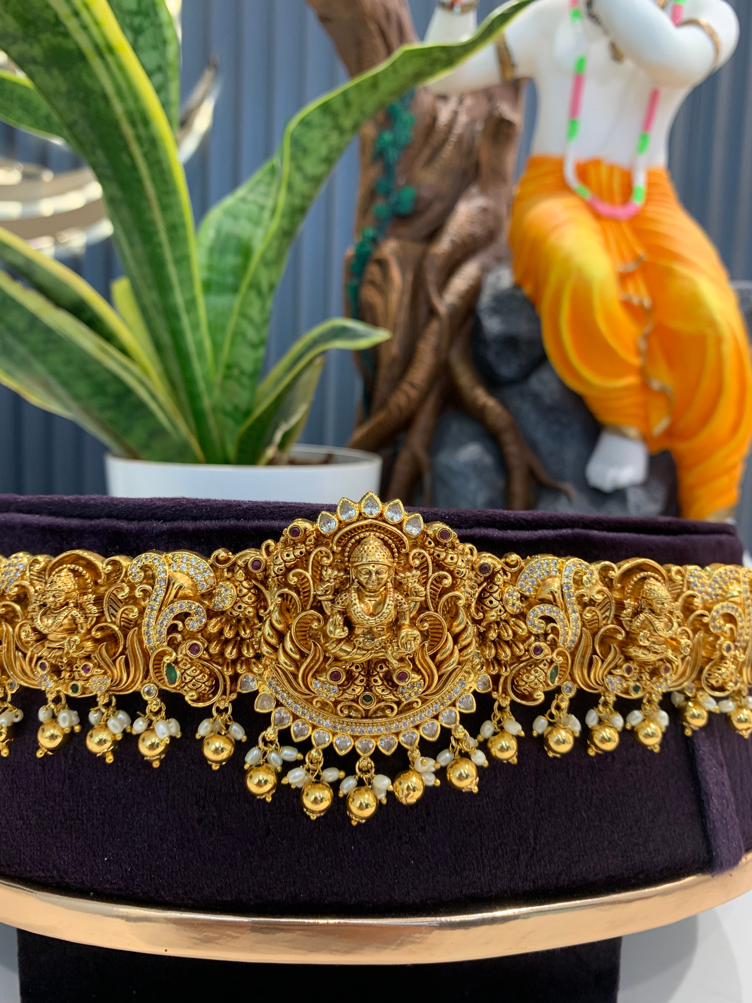 Beautiful Customised adult belt vaddanam