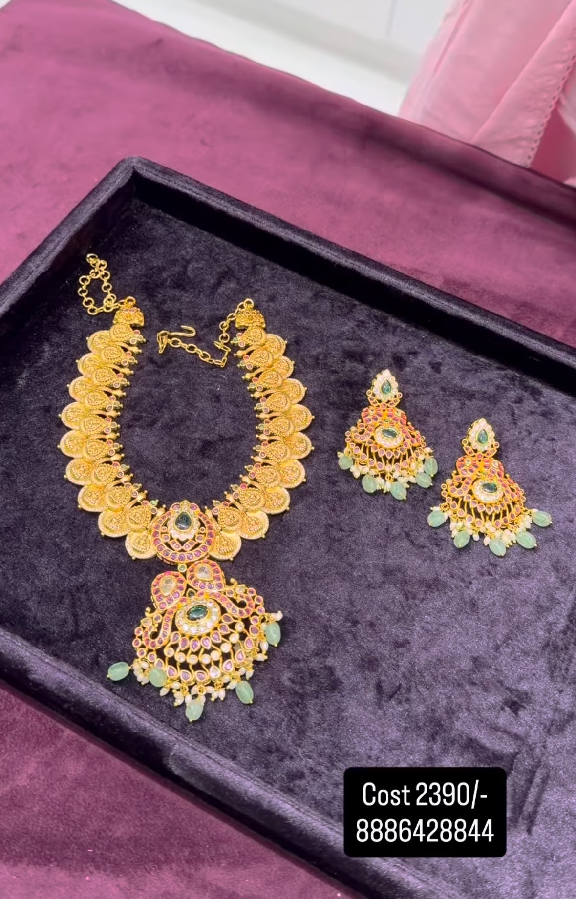 Beautiful customised kasula necklace