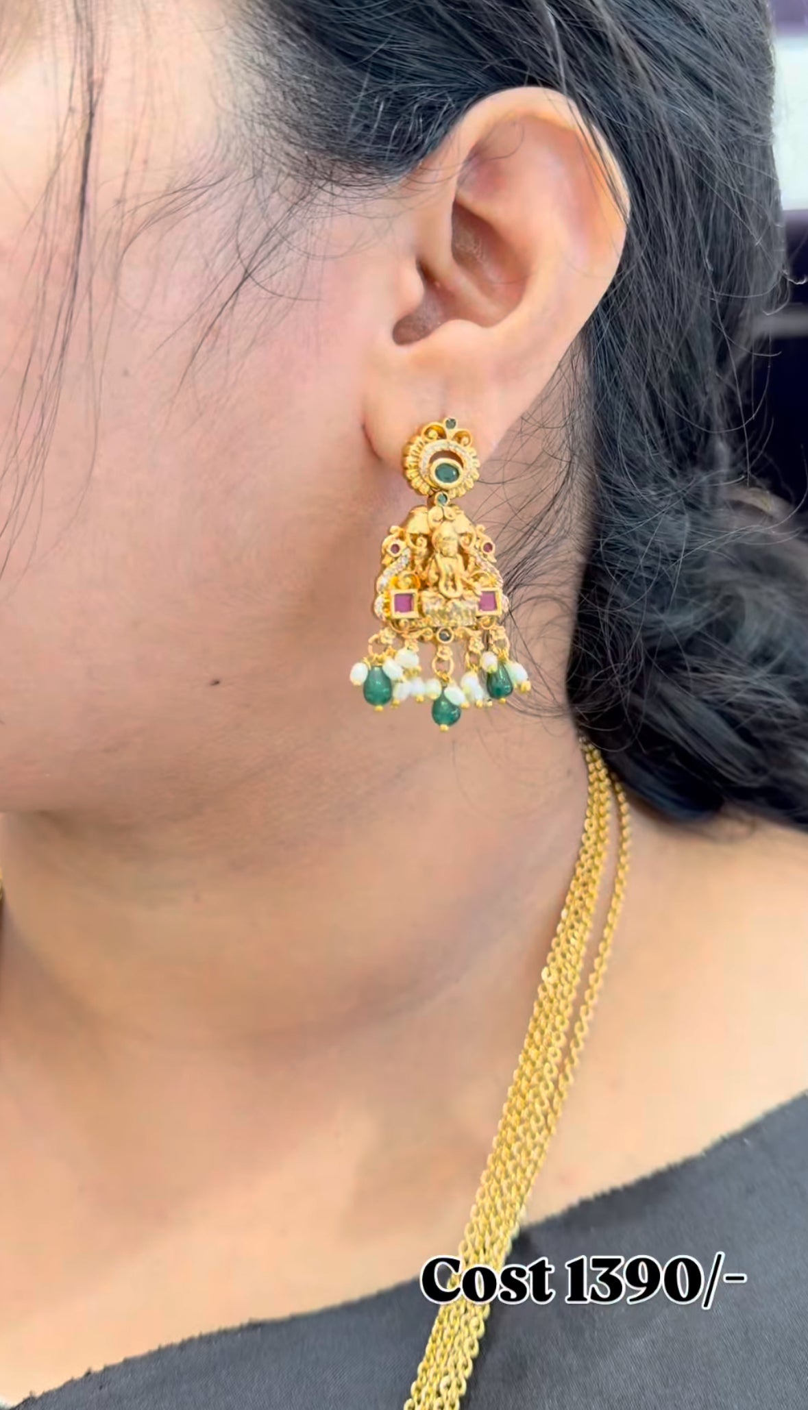 Beautiful Chandra haram set