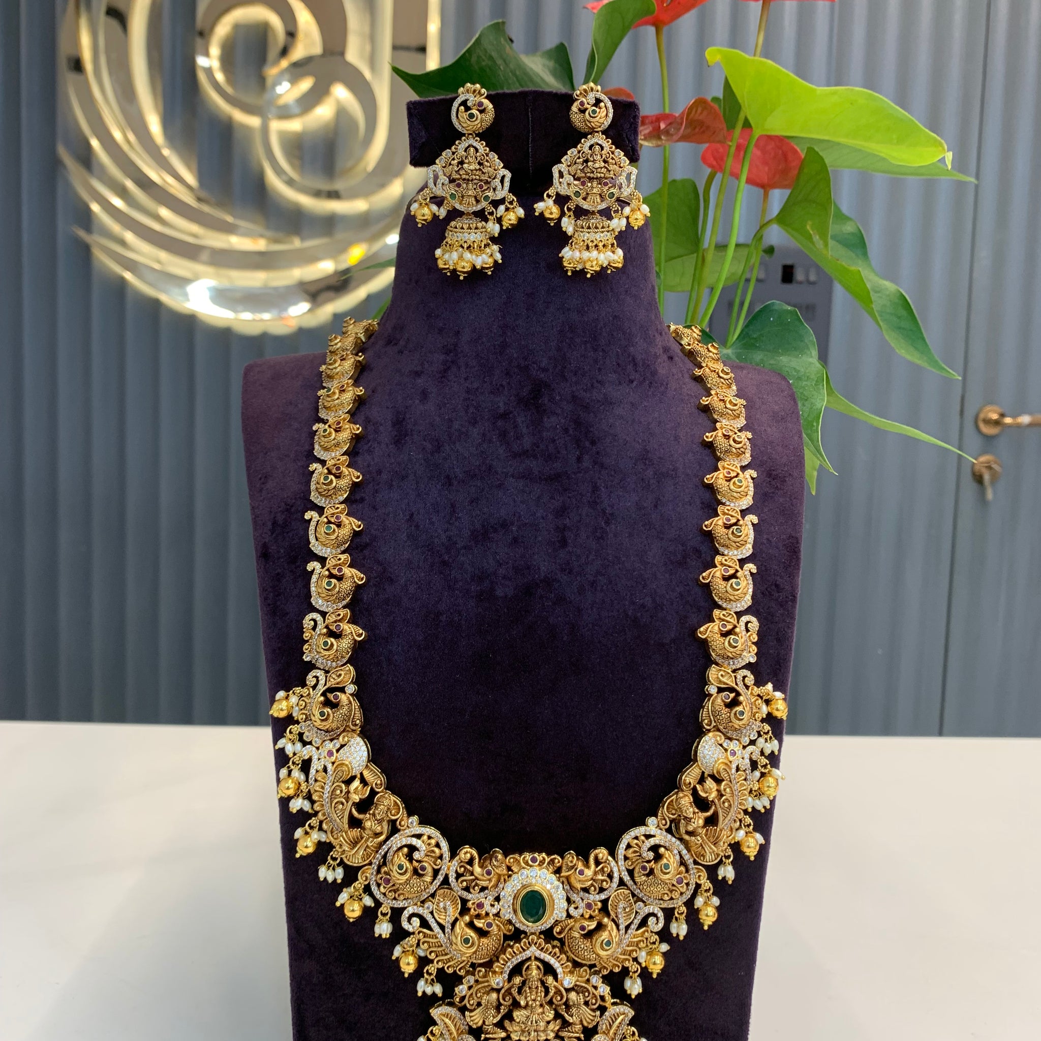 Beautiful nakshi 3D long haram