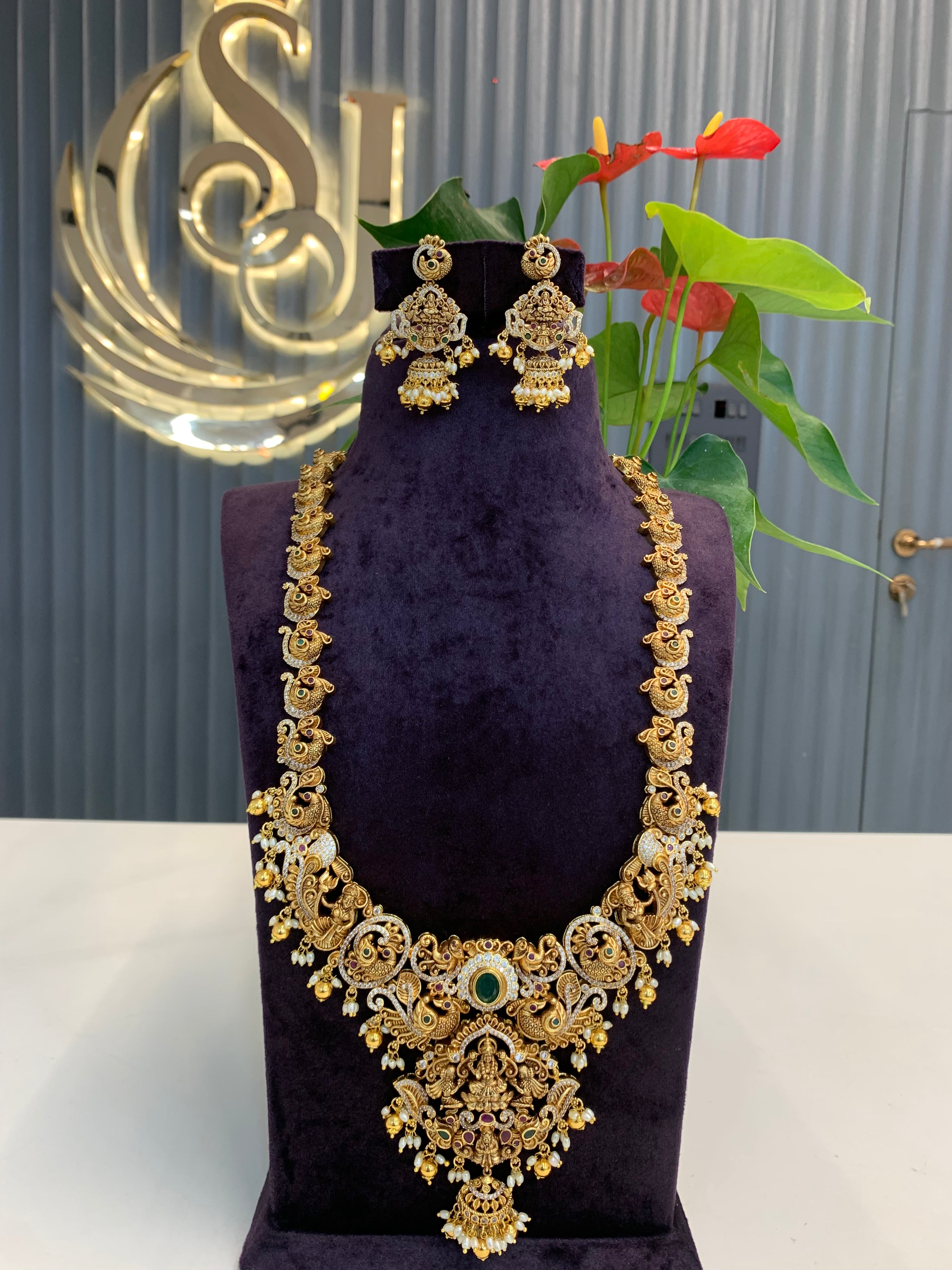 Beautiful nakshi 3D long haram