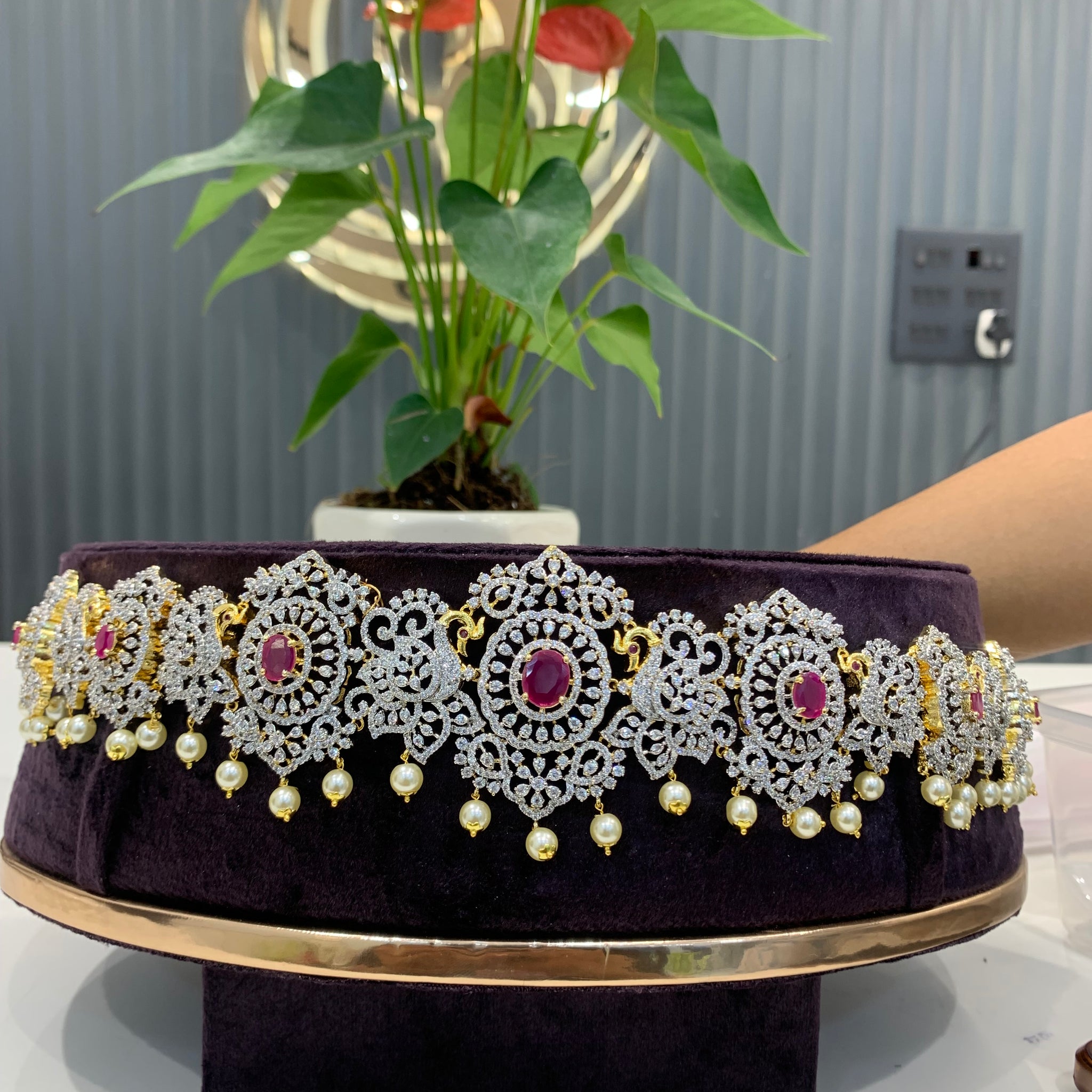 Beautiful GJ chain vadanam