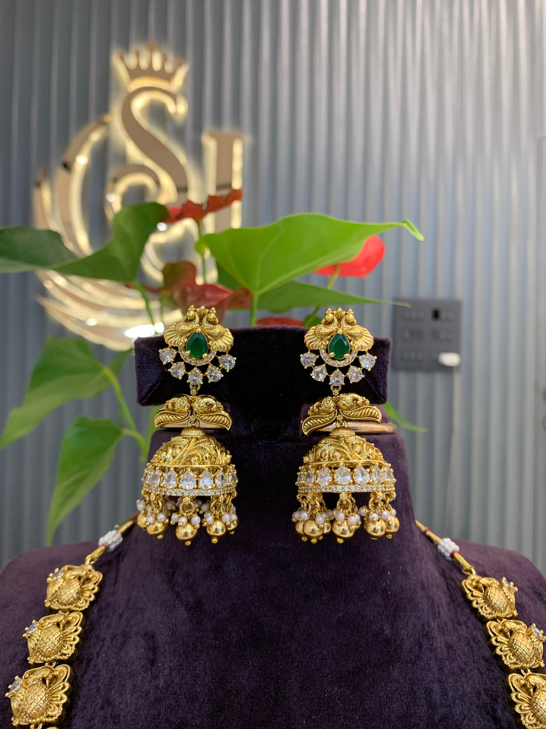 Beautiful 3D nakshi heavy haram