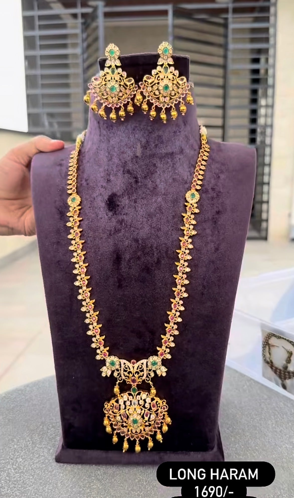 Beautiful gold polish long haram @ashadam offer