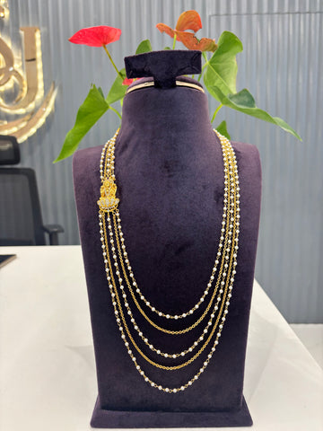Beautiful Lord Lakshmi side Locket set