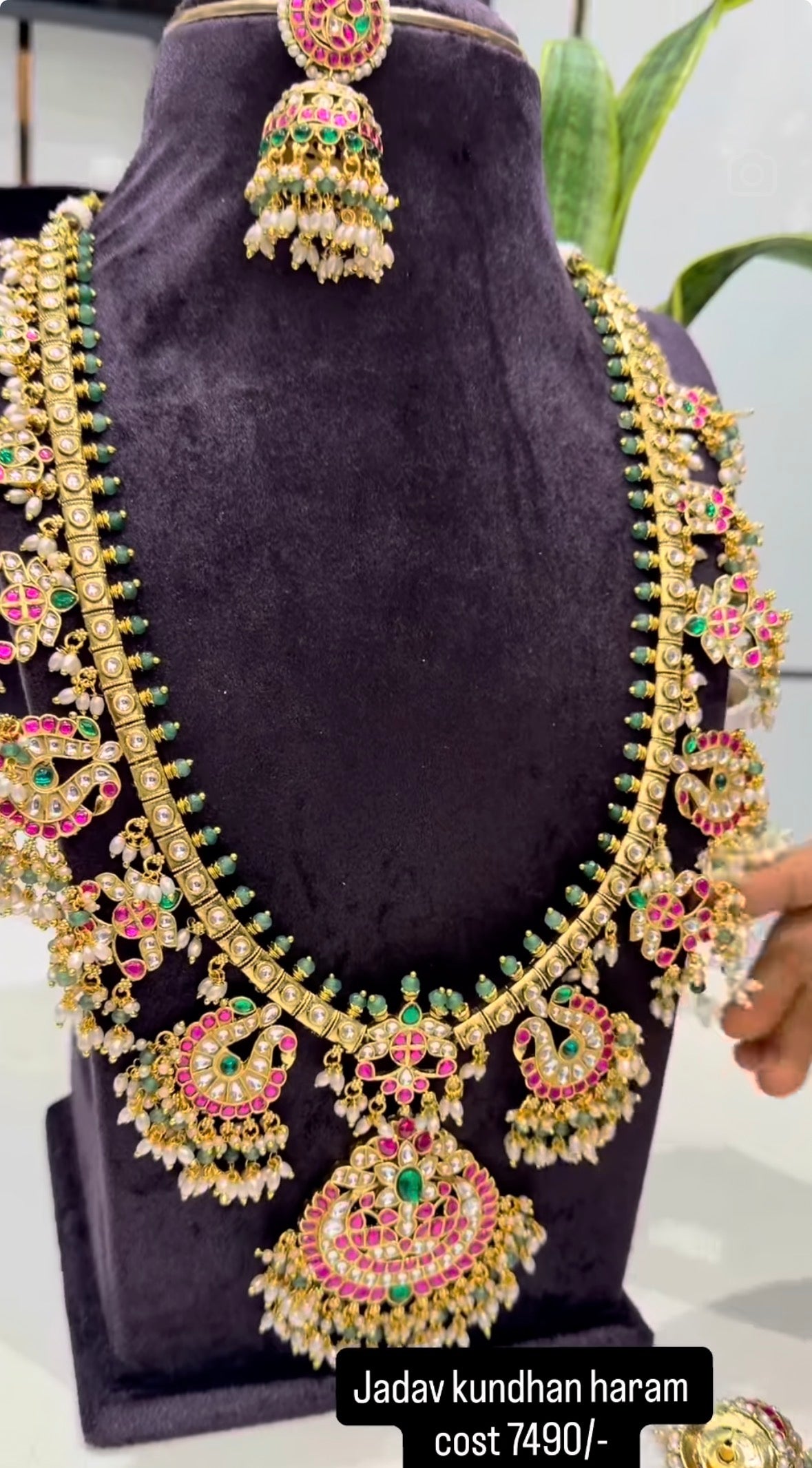 Beautiful traditional premium jadav haram