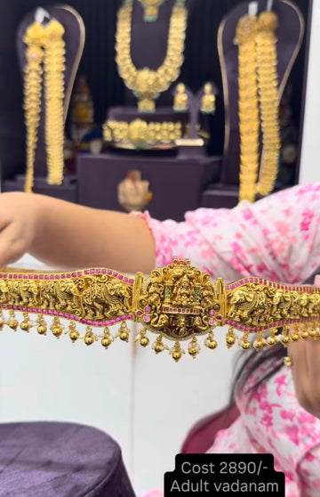 Beautiful adult belt vaddanam