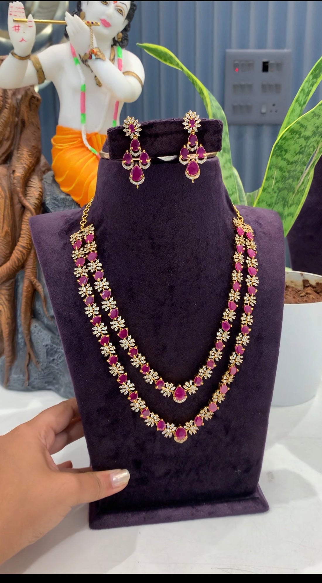 Beautiful ruby 2 step mini haram