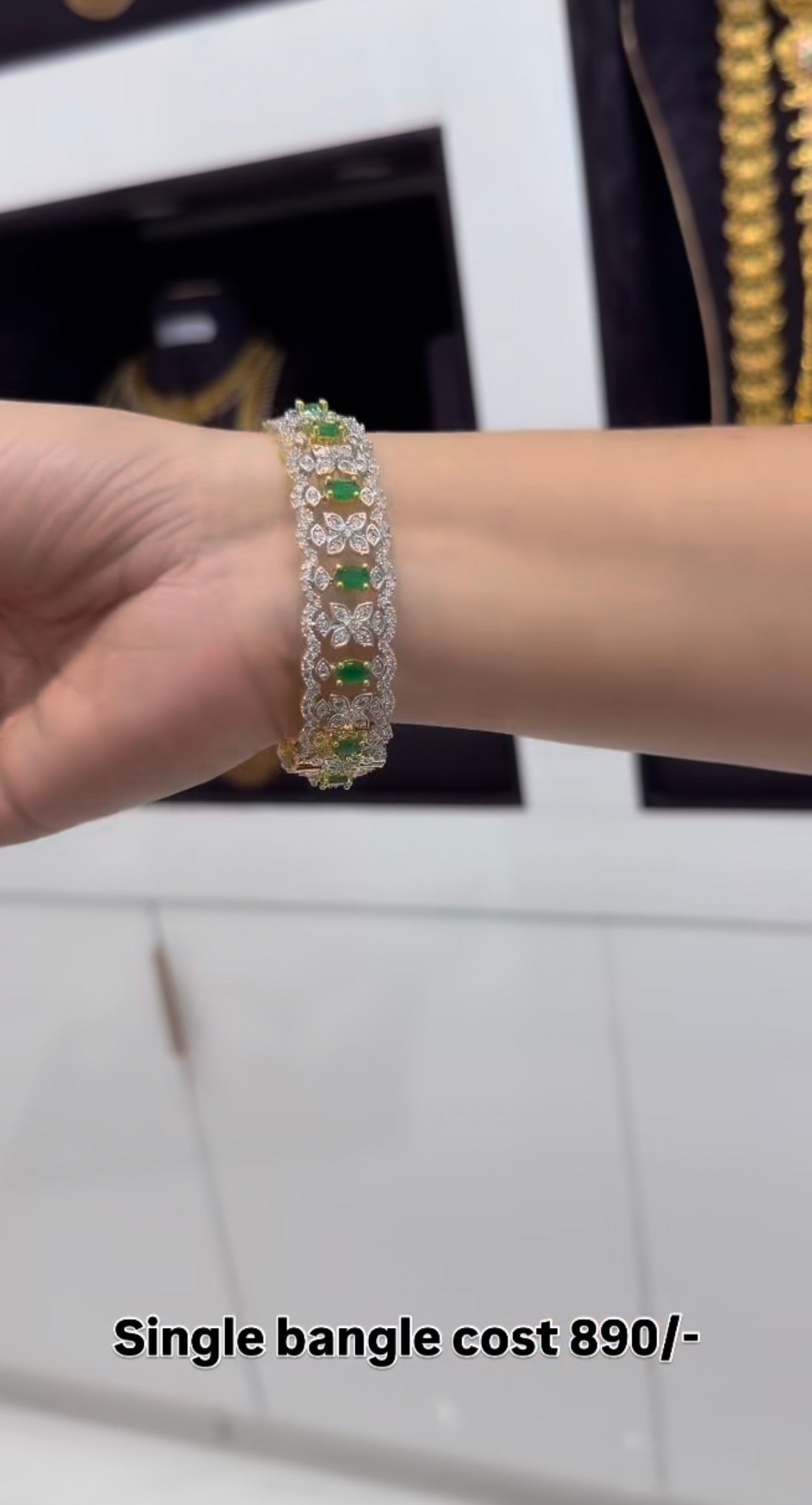Beautiful GJ Single  Bangle