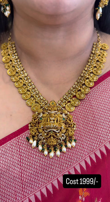 Beautiful nakshi necklace