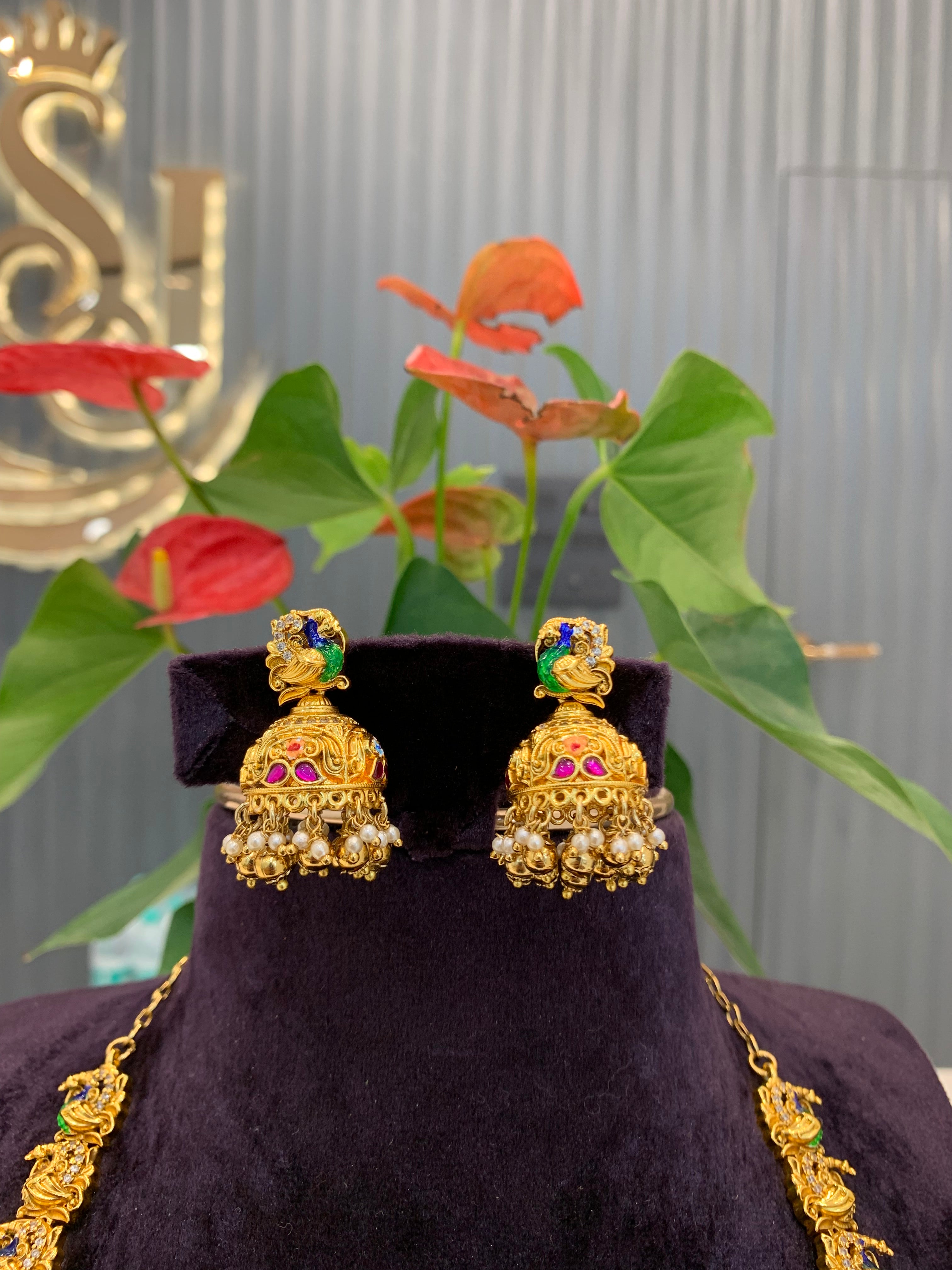 Beautiful meenakari haram