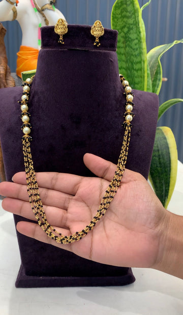 Beautiful customised blackbeads with earrings