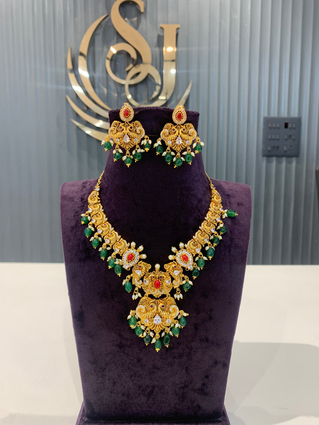 Beautiful Nakshi 3D necklace