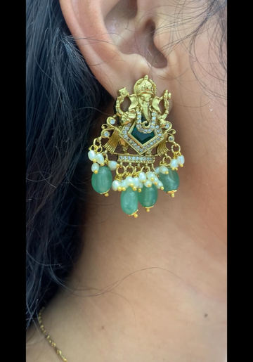 Beautiful Ganesh earrings