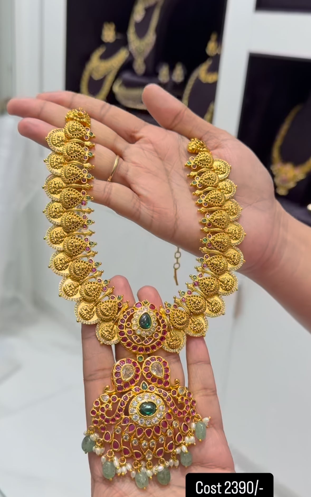 Beautiful customised kasula necklace