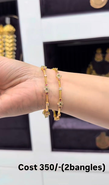 Beautiful CZ Bangles
