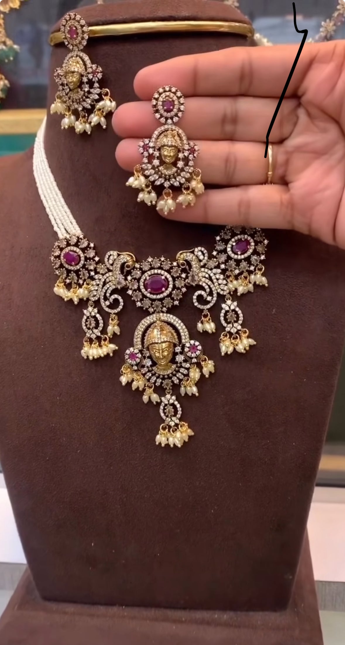 Beautiful balaji beads set